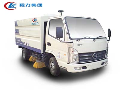 3方凯马蓝牌扫路车